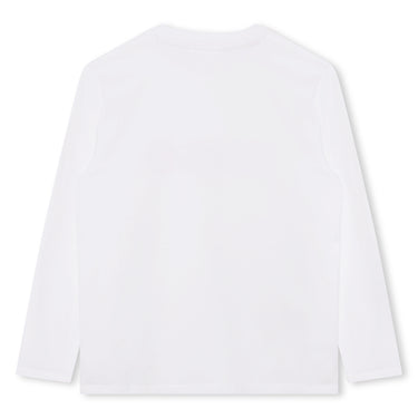 Playera HUGO blanca para niños y adolescentes